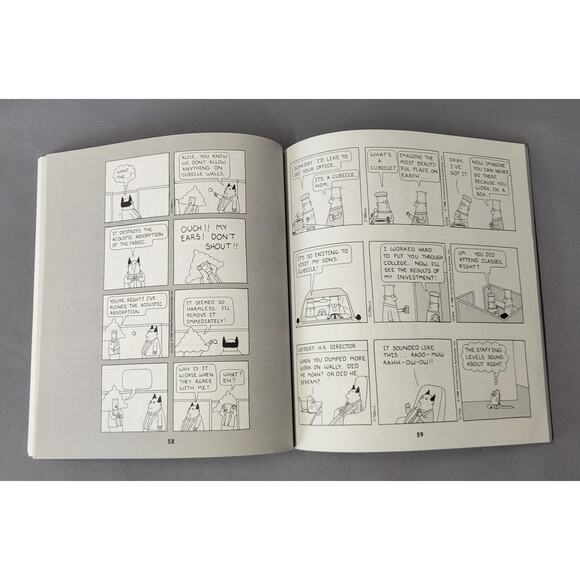 Delbert: Don't Step In The Leader-Ship Book Comics 1999 Scott Adams Paperback - Picture 4 of 10